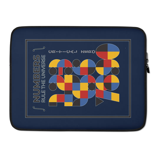 Laptop Sleeve - Numbers Rule The Universe?