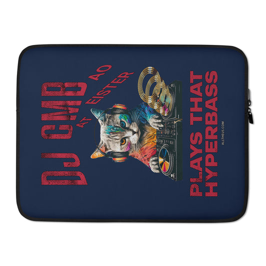 Laptop Sleeve: DJ Cat Meister BAO Plays That Hyperbass