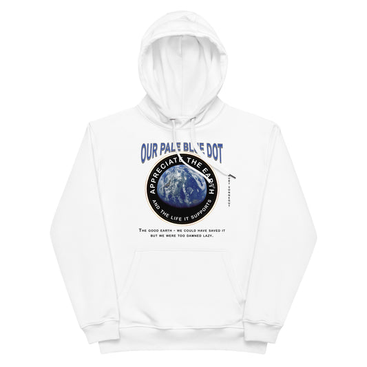 Premium eco hoodie - Appreciate The Earth, Kurt Vonnegut