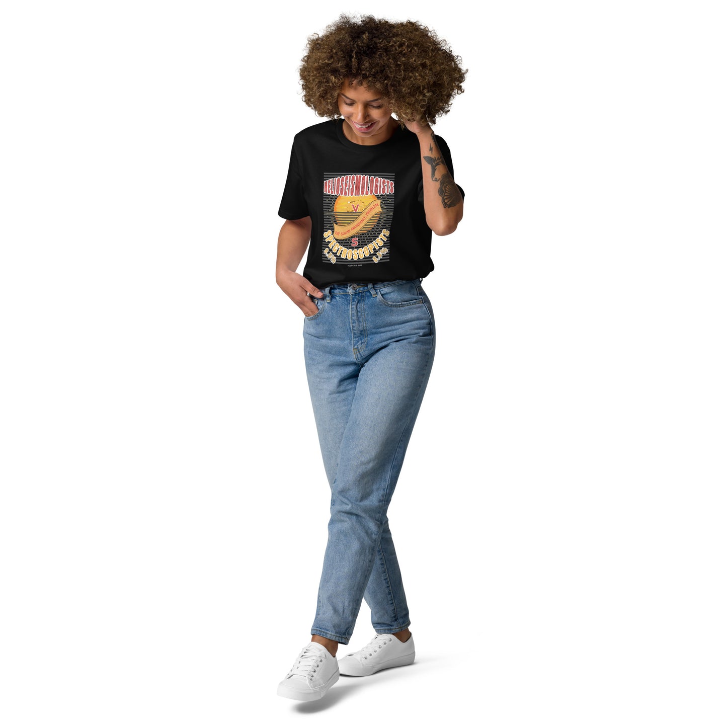 Unisex organic cotton t-shirt - The Solar Abundance Problem, Helioseismologists VS Spectroscopists