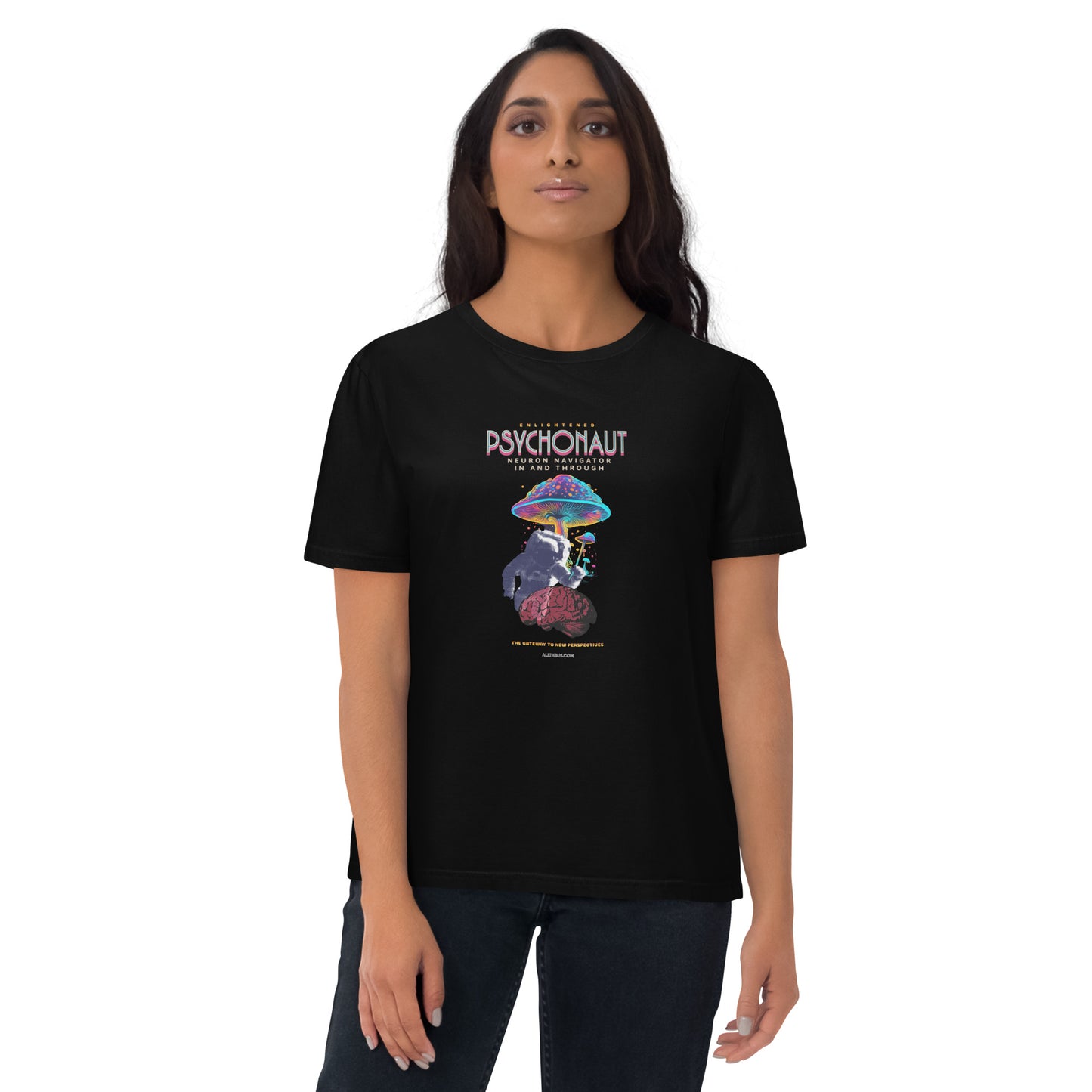 Unisex organic cotton t-shirt - Psychonauts Exploring The Inner Cosmos?
