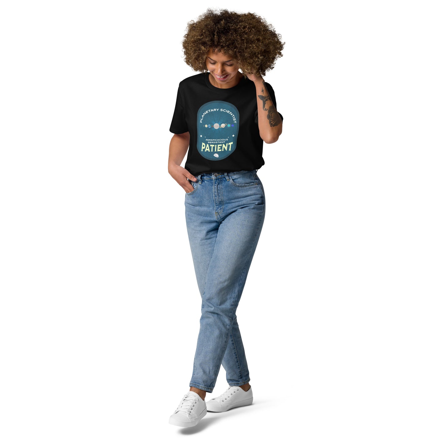 Unisex organic cotton tshirt - Planetary Scientists