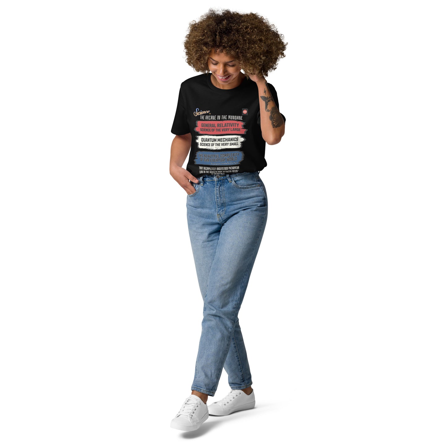 Unisex organic cotton t-shirt - Science Is The Arcane In The Mundane