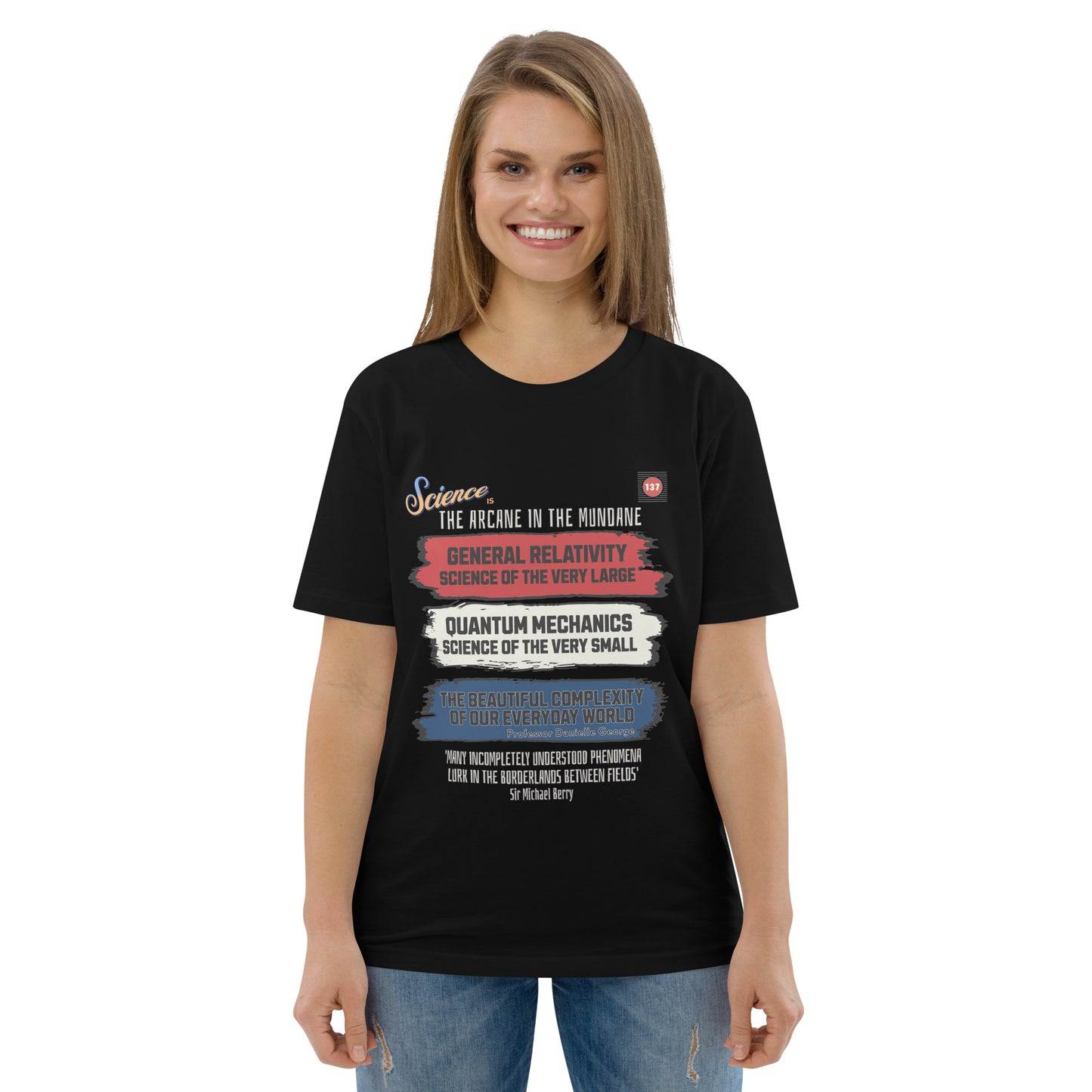Unisex organic cotton t-shirt - Science Is The Arcane In The Mundane
