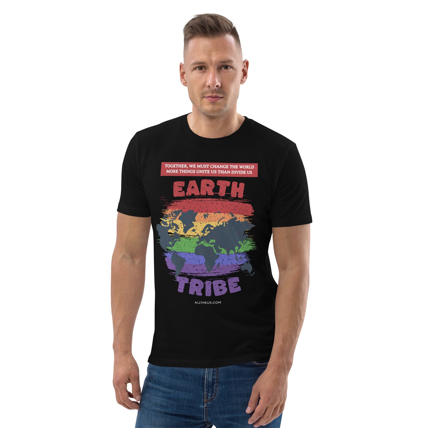 Unisex organic cotton t-shirt - Earth Tribe 2024
