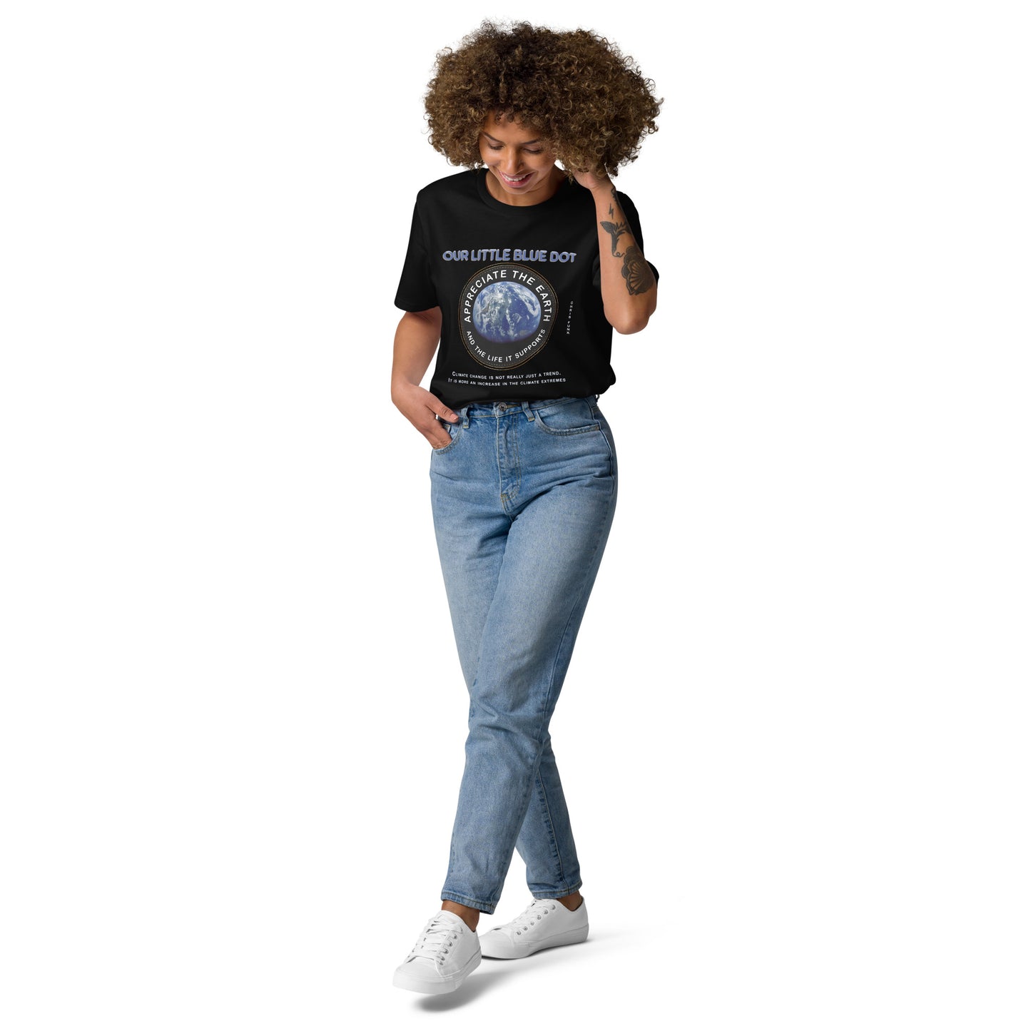 Unisex organic cotton t-shirt Appreciate The Earth (Chris Funk) & The Life It Supports