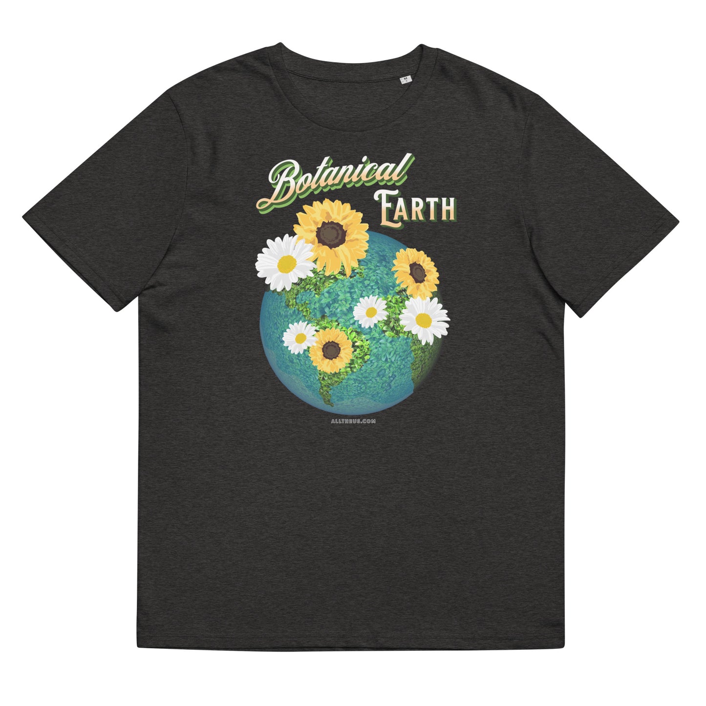 Unisex organic cotton t-shirt Botanical Earth