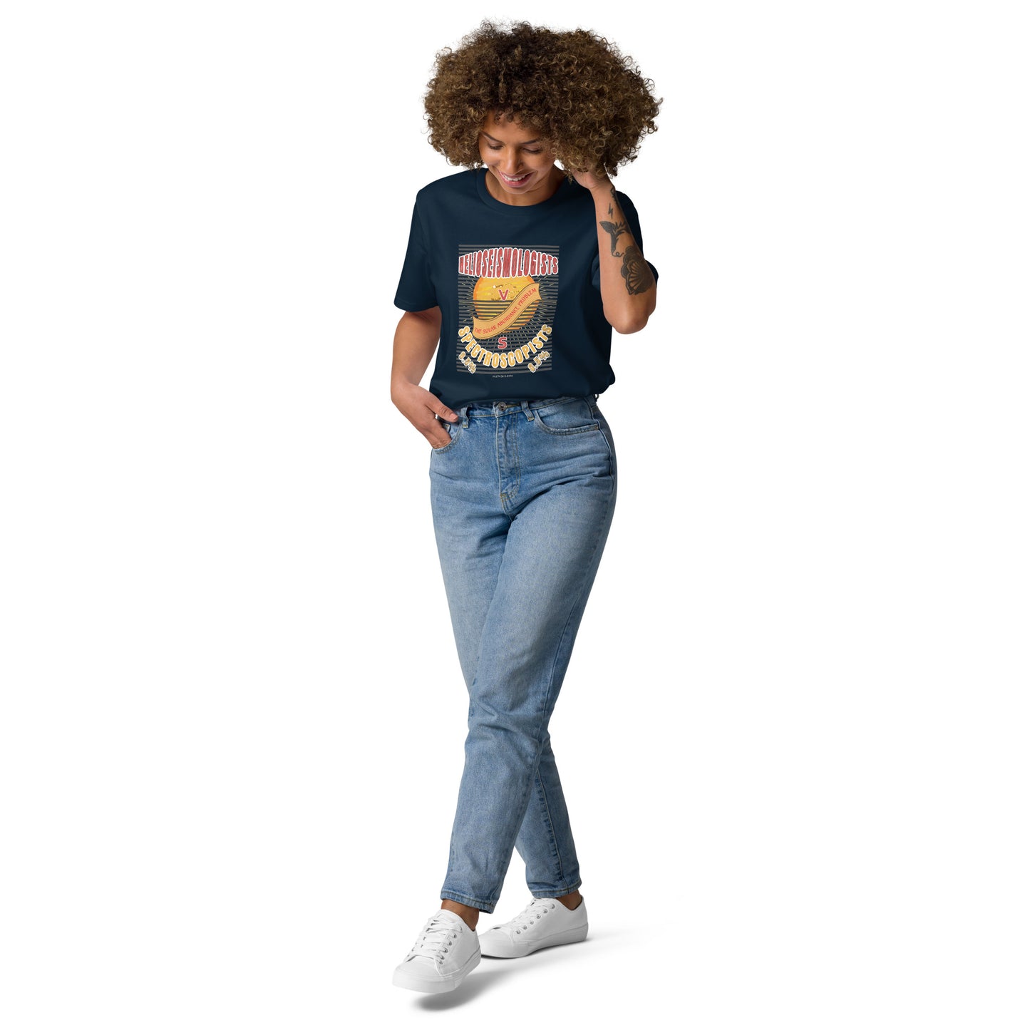 Unisex organic cotton t-shirt - The Solar Abundance Problem, Helioseismologists VS Spectroscopists