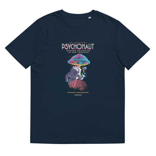 Unisex organic cotton t-shirt - Psychonauts Exploring The Inner Cosmos?