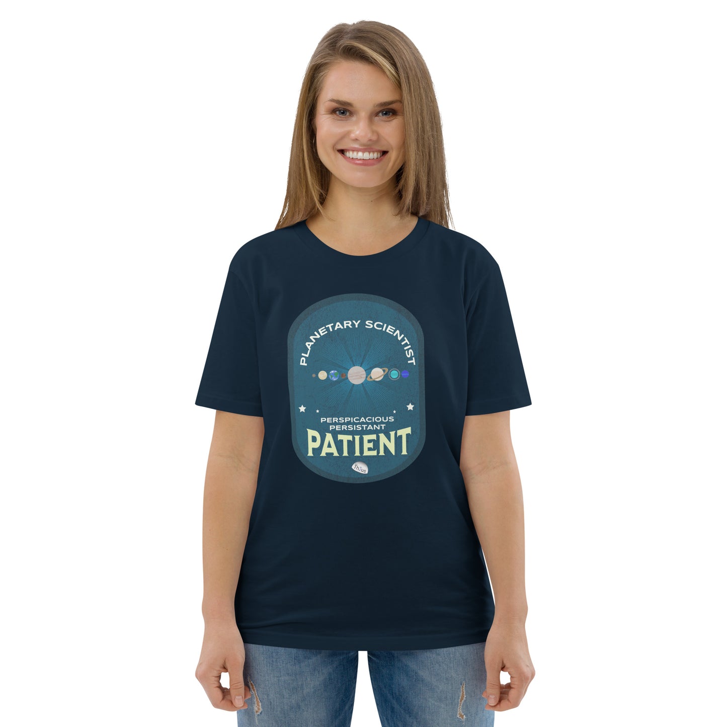 Unisex organic cotton tshirt - Planetary Scientists