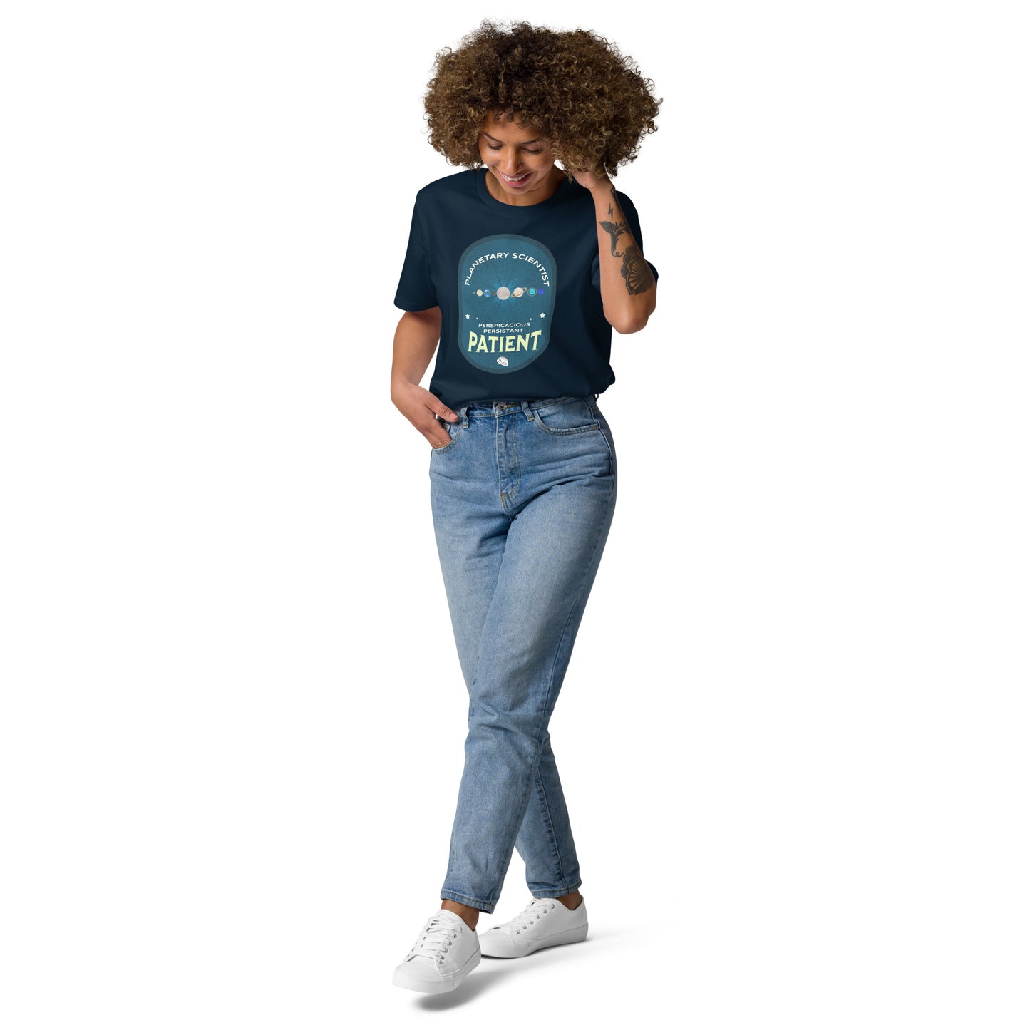 Unisex organic cotton tshirt - Planetary Scientists