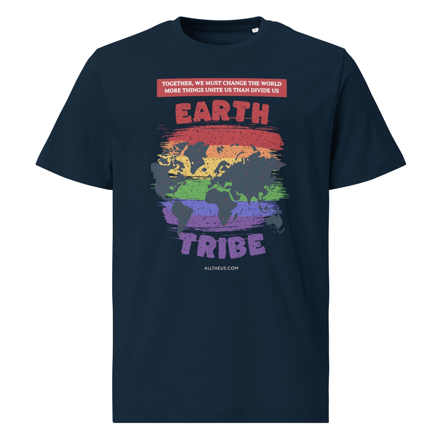 Unisex organic cotton t-shirt - Earth Tribe 2024