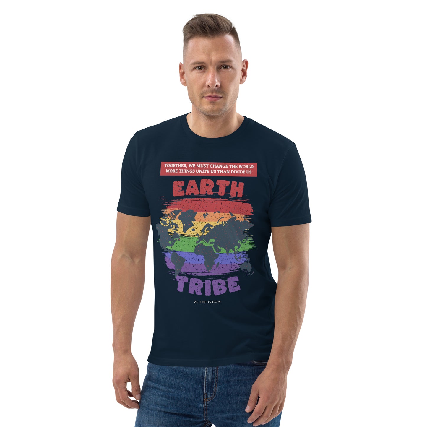 Unisex organic cotton t-shirt - Earth Tribe 2024