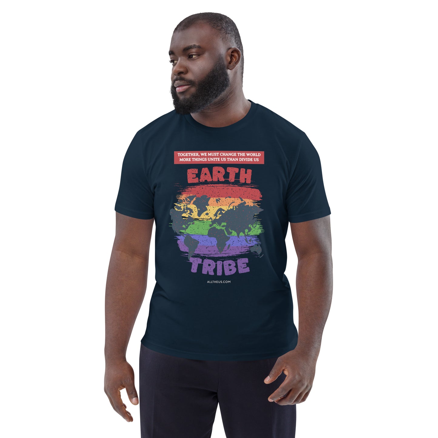 Unisex organic cotton t-shirt - Earth Tribe 2024