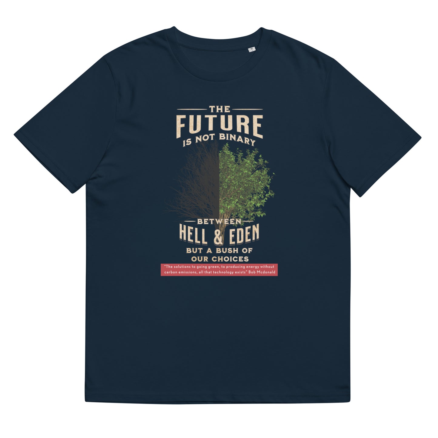 Unisex organic cotton t-shirt - Hope For Our Chosen Future?