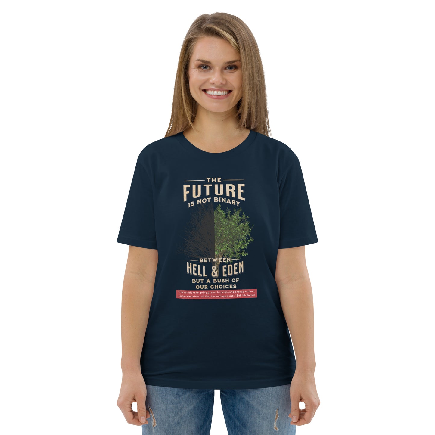 Unisex organic cotton t-shirt - Hope For Our Chosen Future?