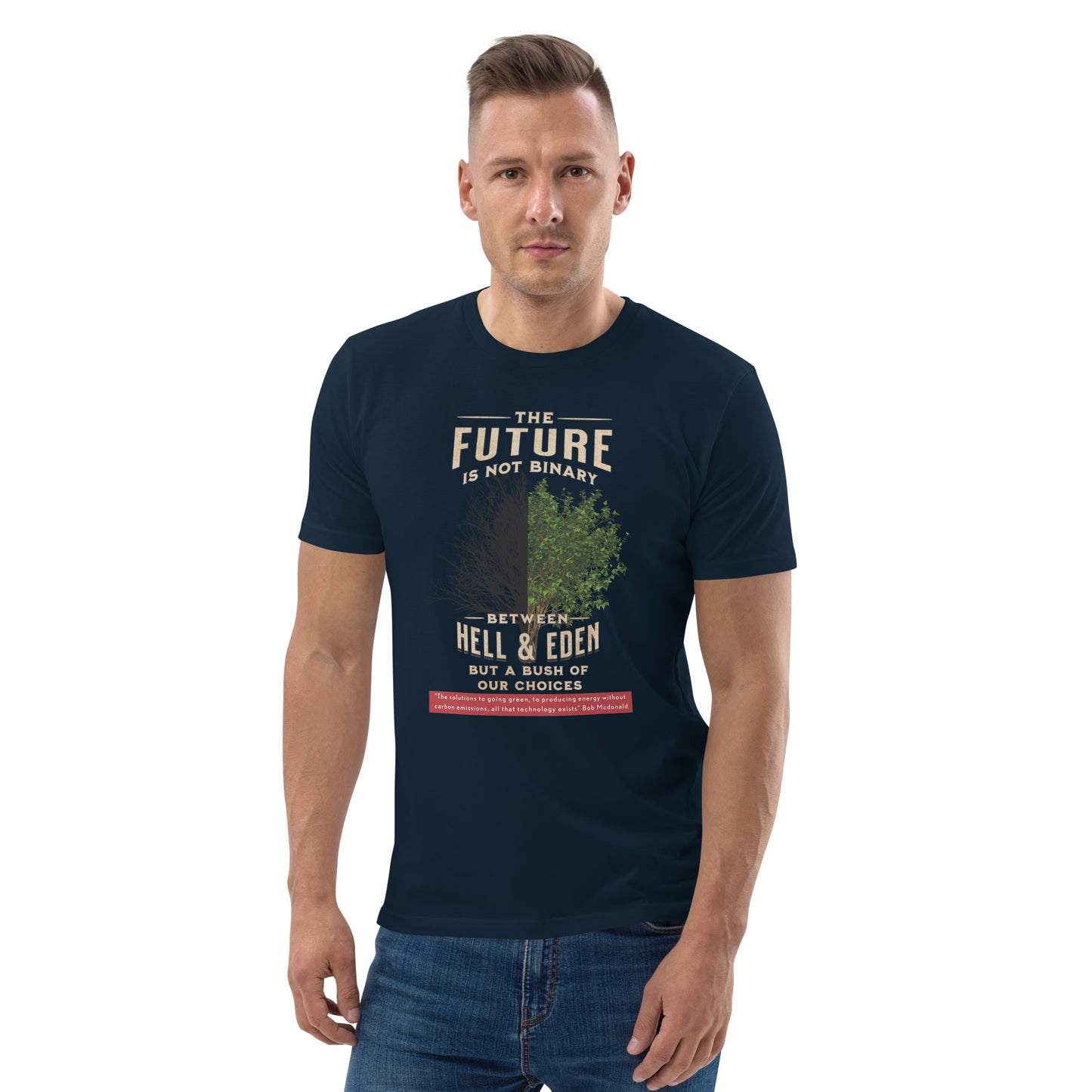 Unisex organic cotton t-shirt - Hope For Our Chosen Future?