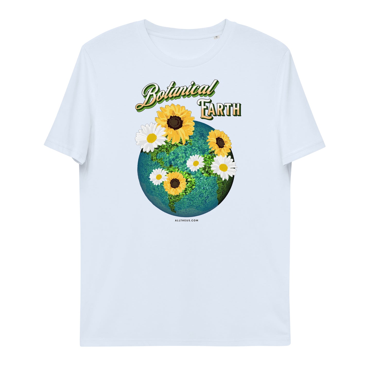 Unisex organic cotton t-shirt Botanical Earth
