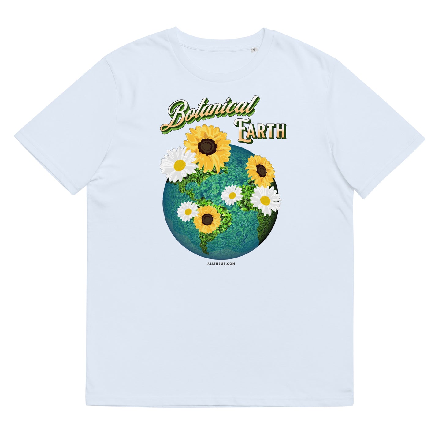 Unisex organic cotton t-shirt Botanical Earth