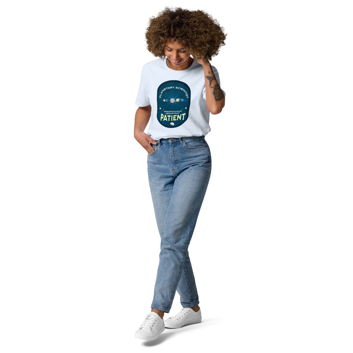 Unisex organic cotton tshirt - Planetary Scientists