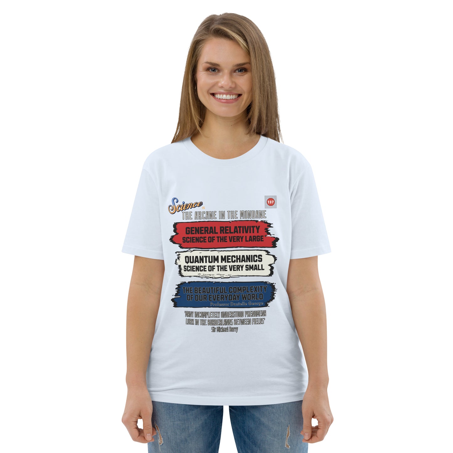 Unisex organic cotton t-shirt - Science Is The Arcane In The Mundane