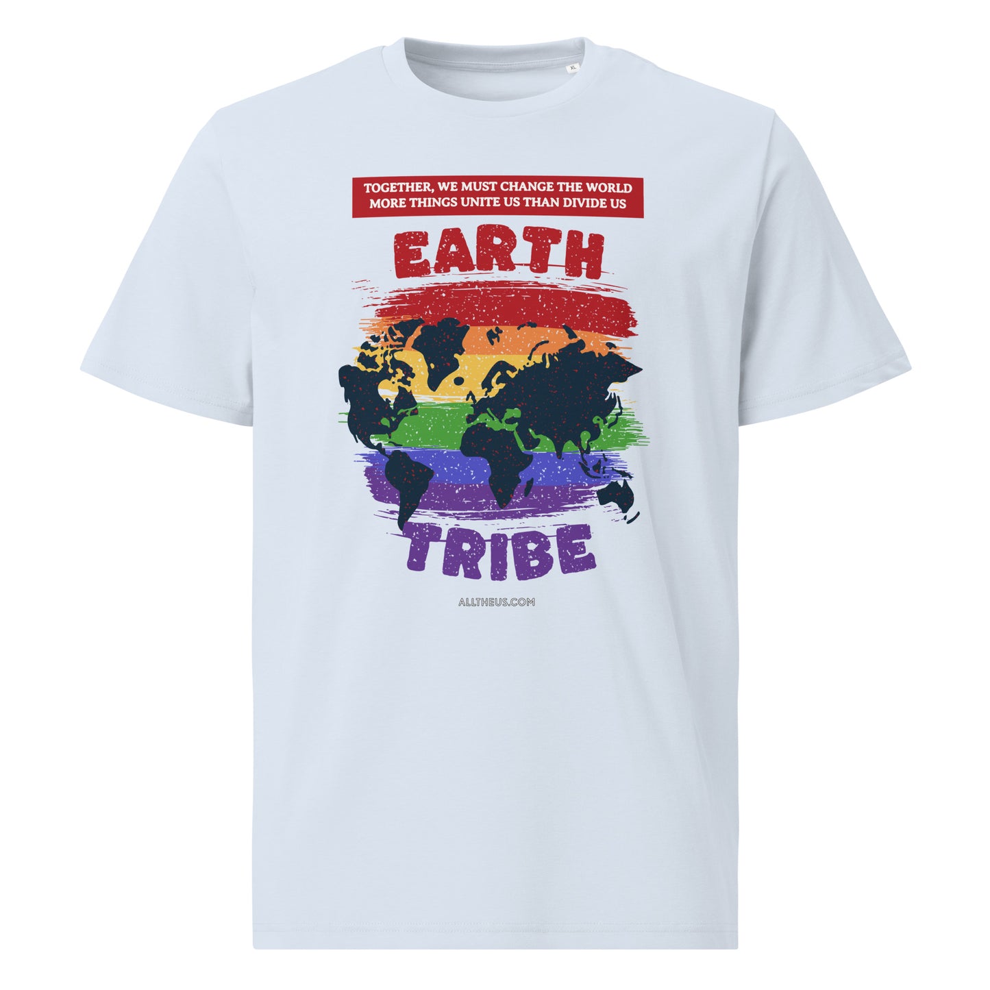 Unisex organic cotton t-shirt - Earth Tribe 2024