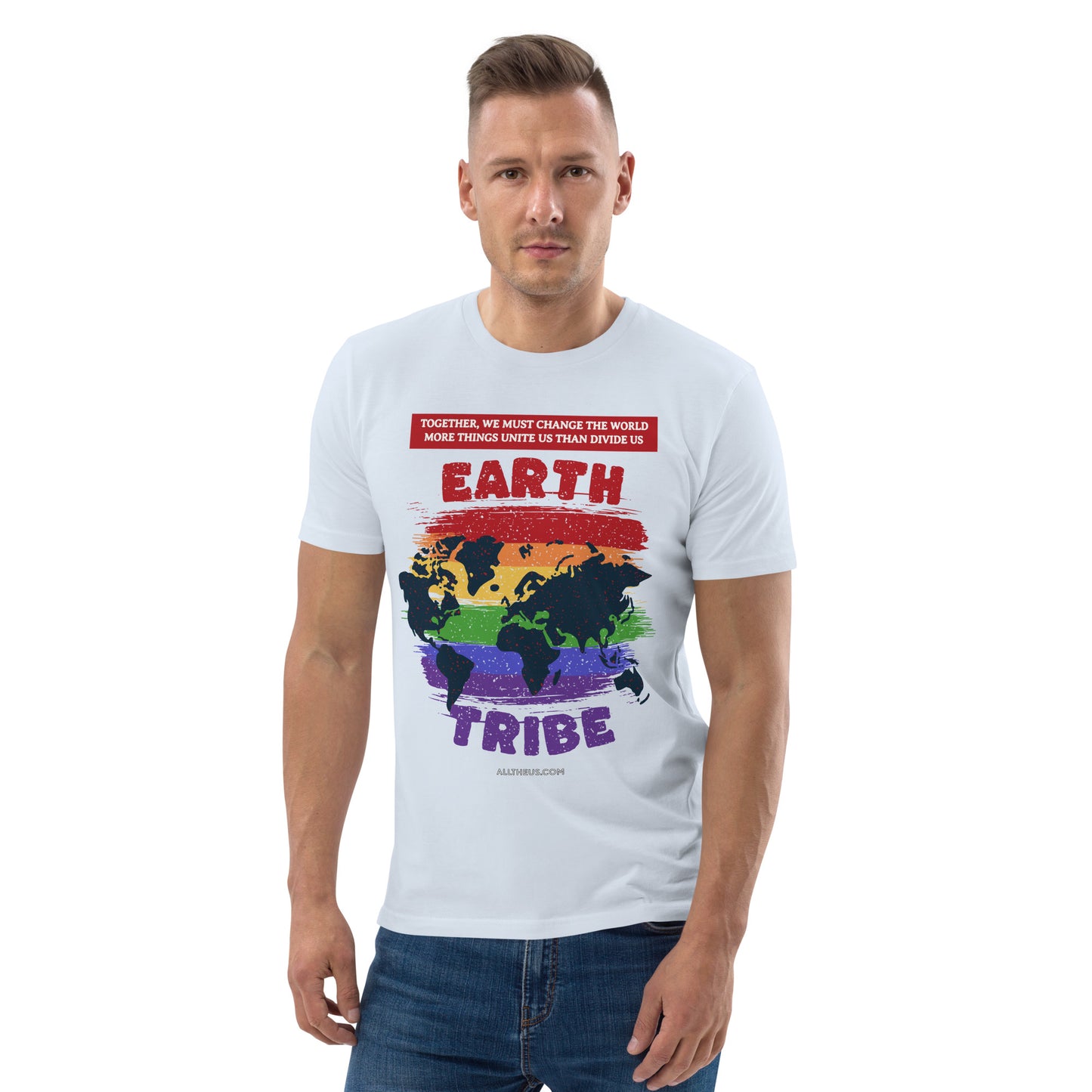 Unisex organic cotton t-shirt - Earth Tribe 2024