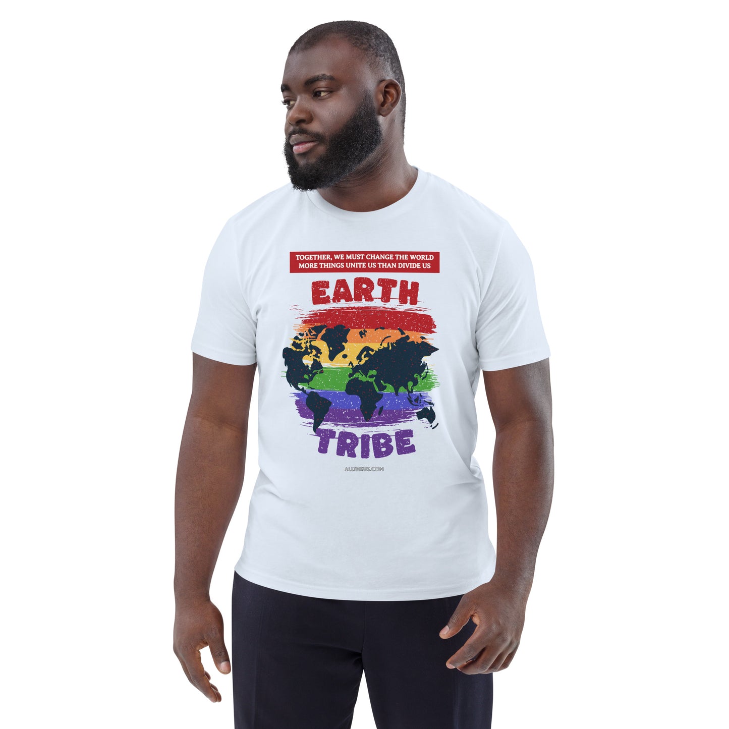 Unisex organic cotton t-shirt - Earth Tribe 2024