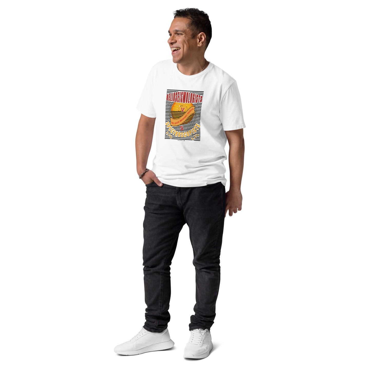 Unisex organic cotton t-shirt - The Solar Abundance Problem, Helioseismologists VS Spectroscopists