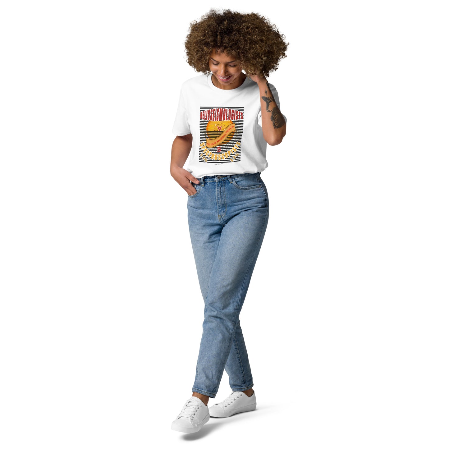 Unisex organic cotton t-shirt - The Solar Abundance Problem, Helioseismologists VS Spectroscopists