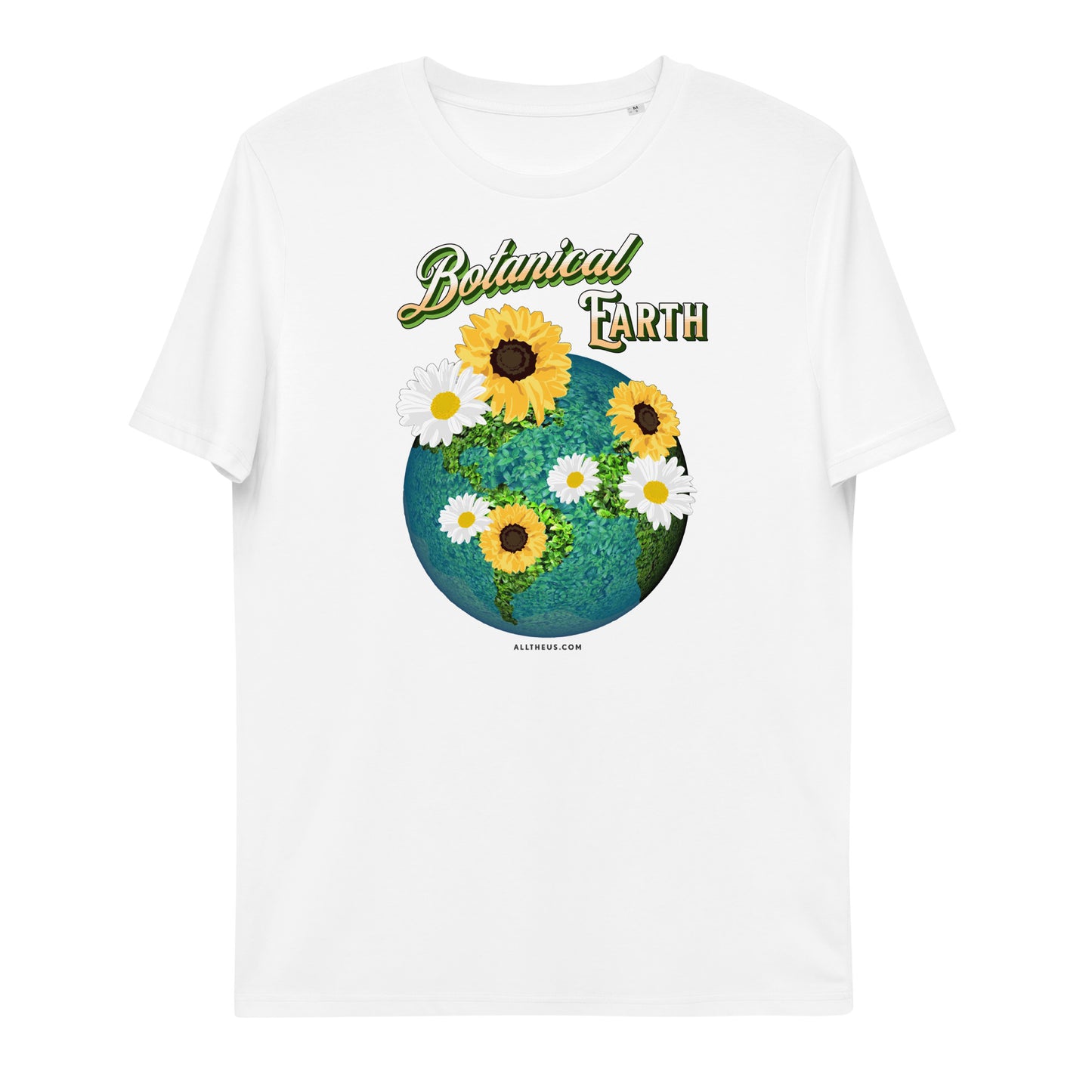 Unisex organic cotton t-shirt Botanical Earth
