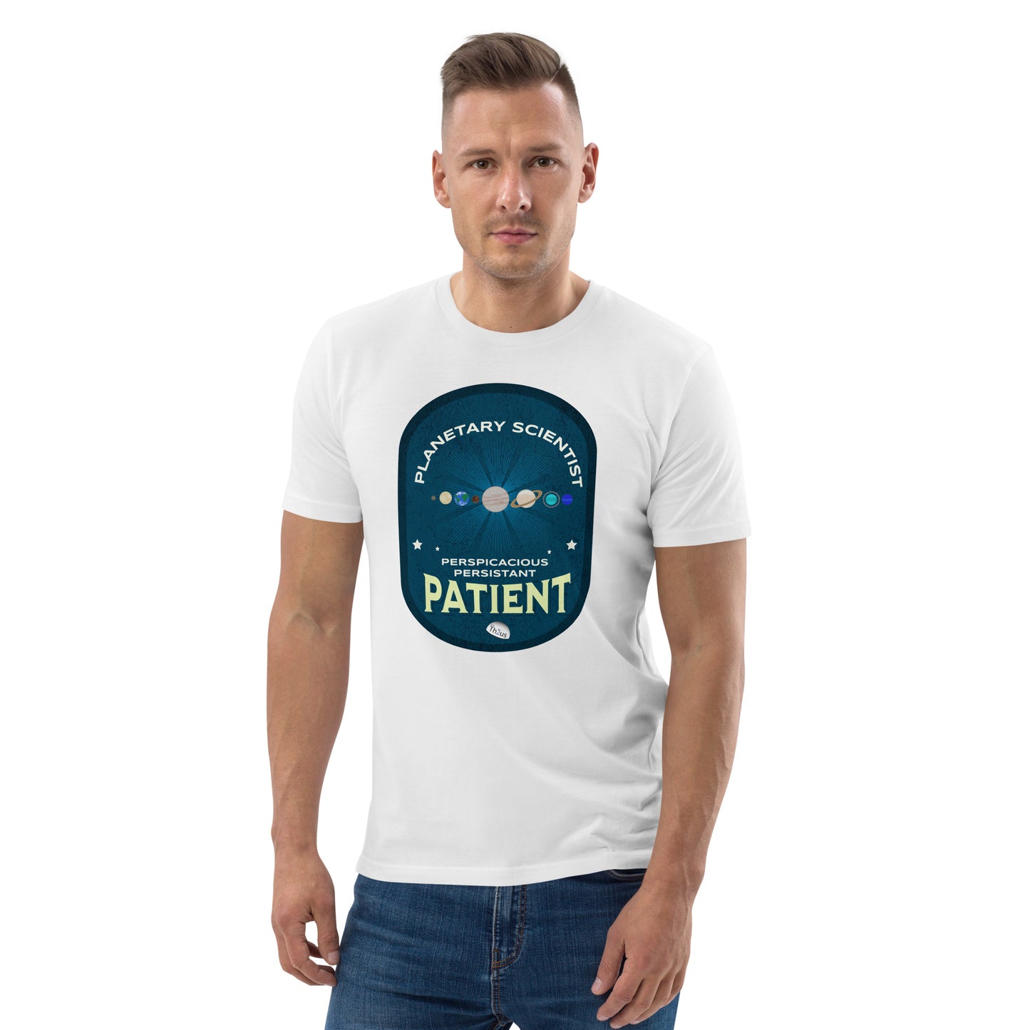 Unisex organic cotton tshirt - Planetary Scientists