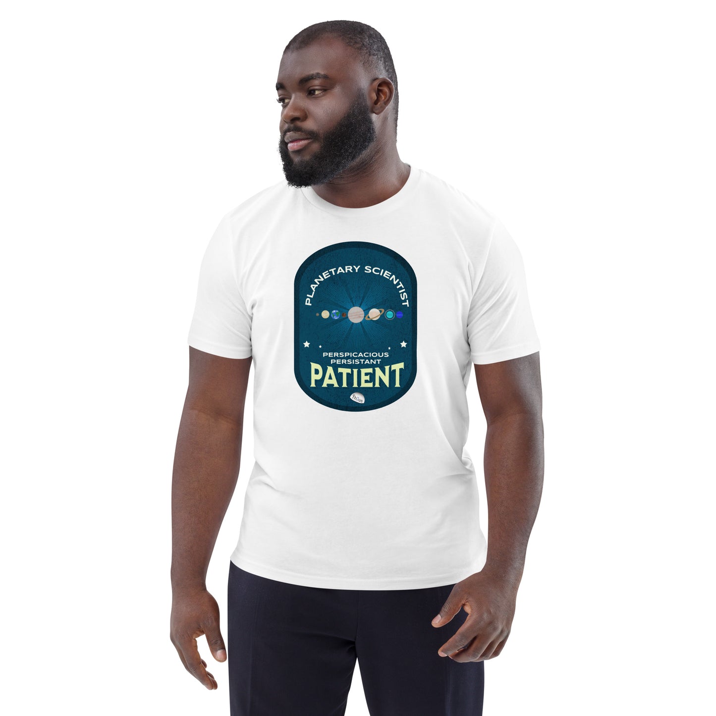 Unisex organic cotton tshirt - Planetary Scientists