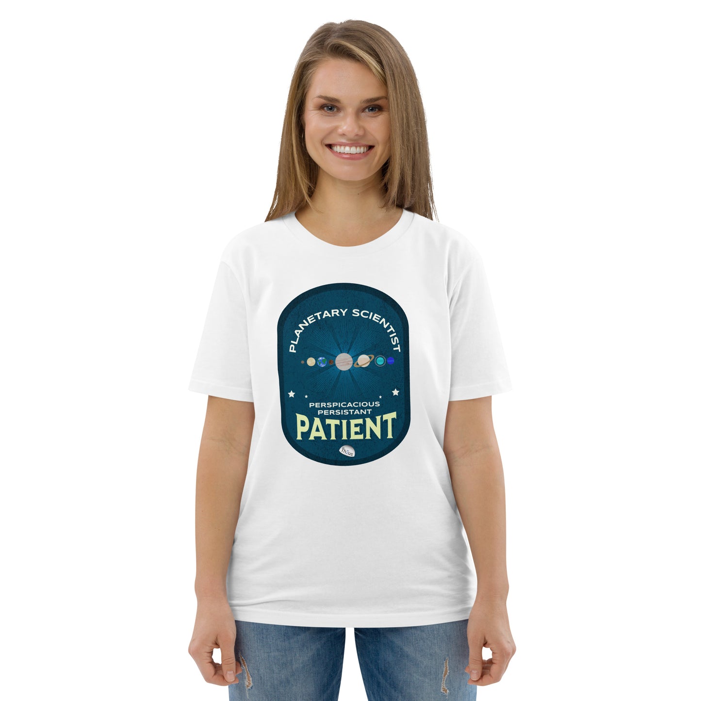 Unisex organic cotton tshirt - Planetary Scientists