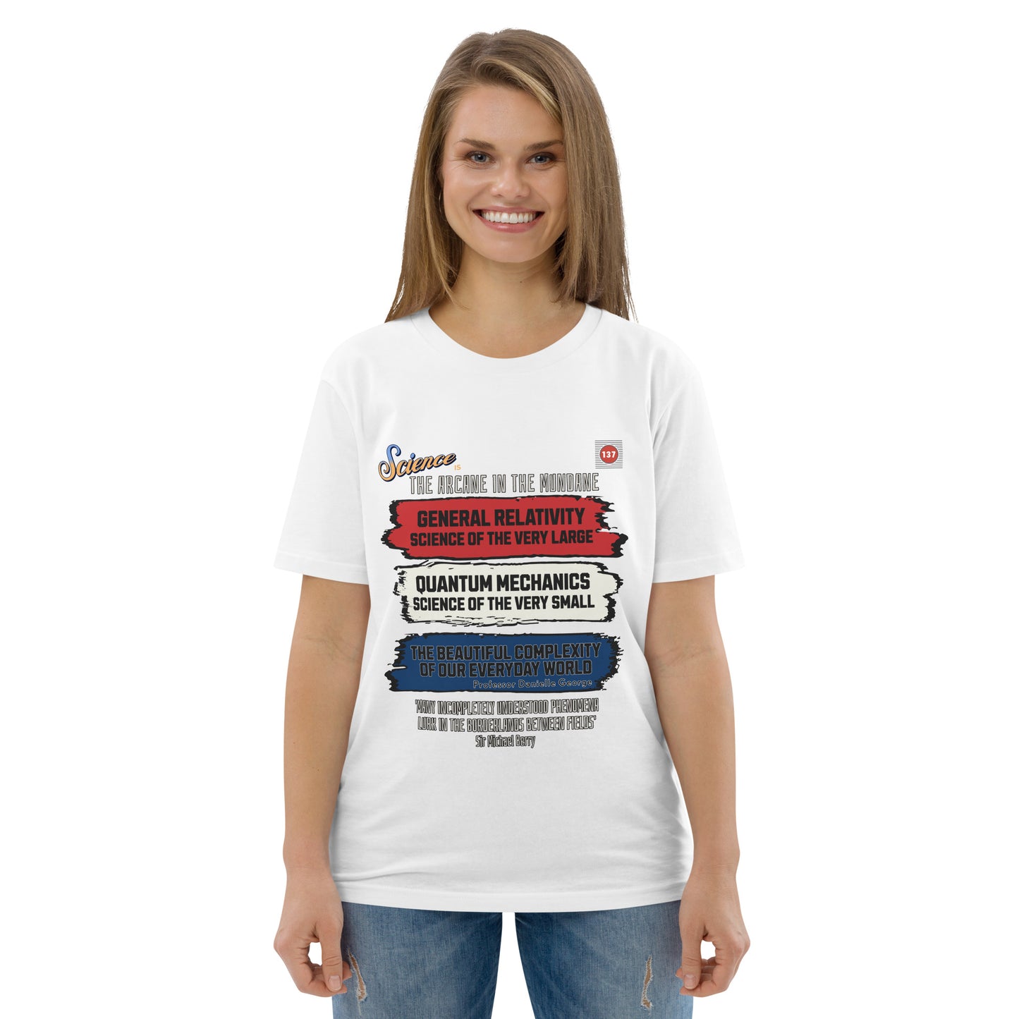 Unisex organic cotton t-shirt - Science Is The Arcane In The Mundane