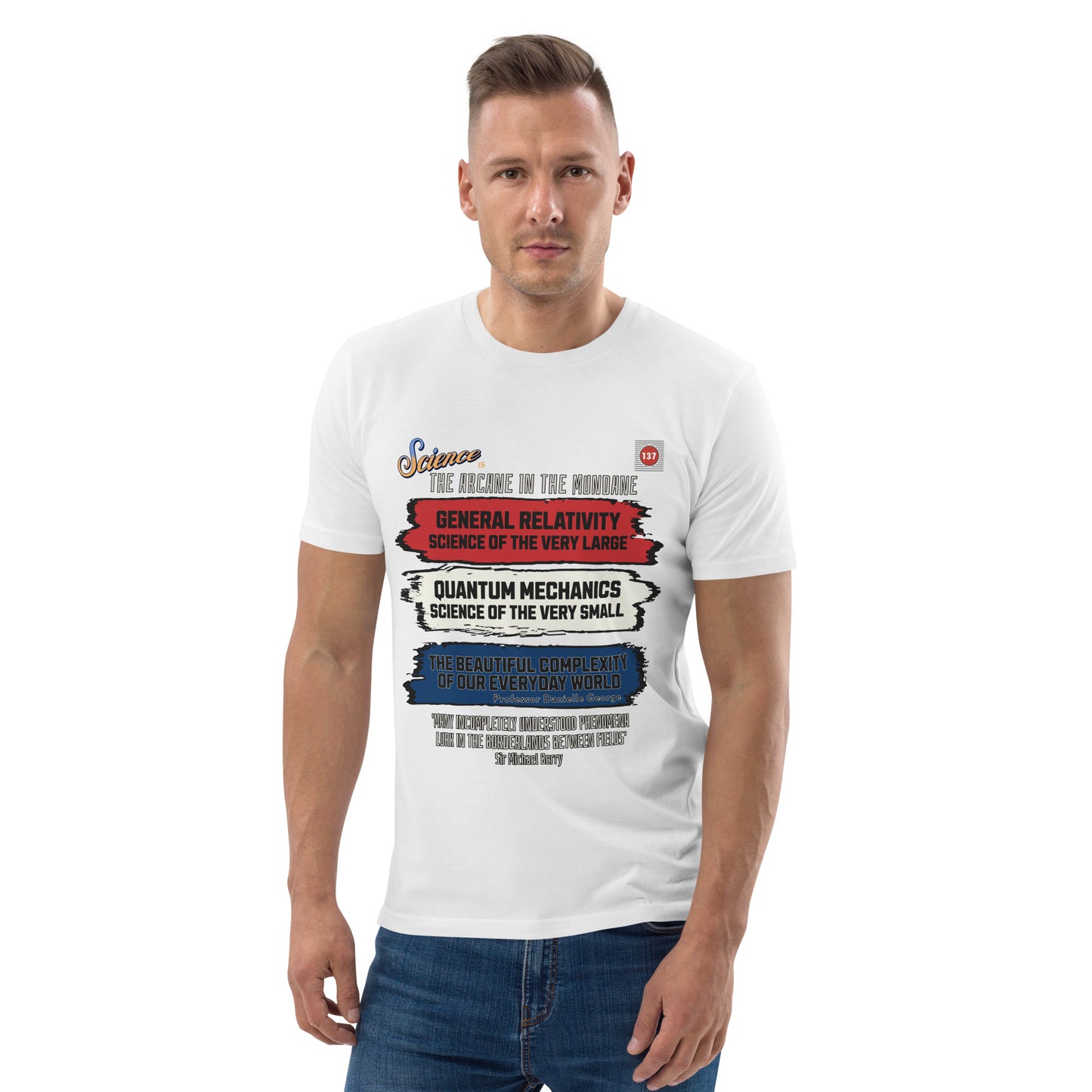 Unisex organic cotton t-shirt - Science Is The Arcane In The Mundane