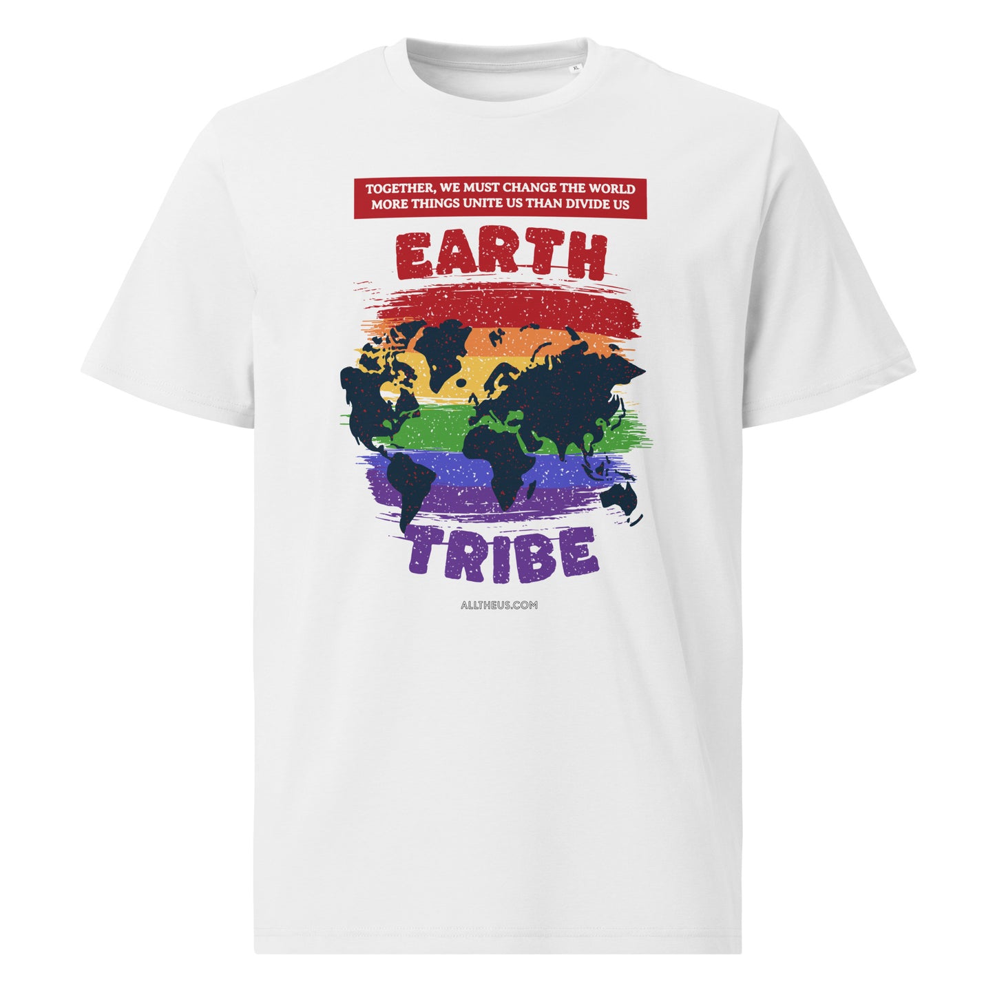 Unisex organic cotton t-shirt - Earth Tribe 2024