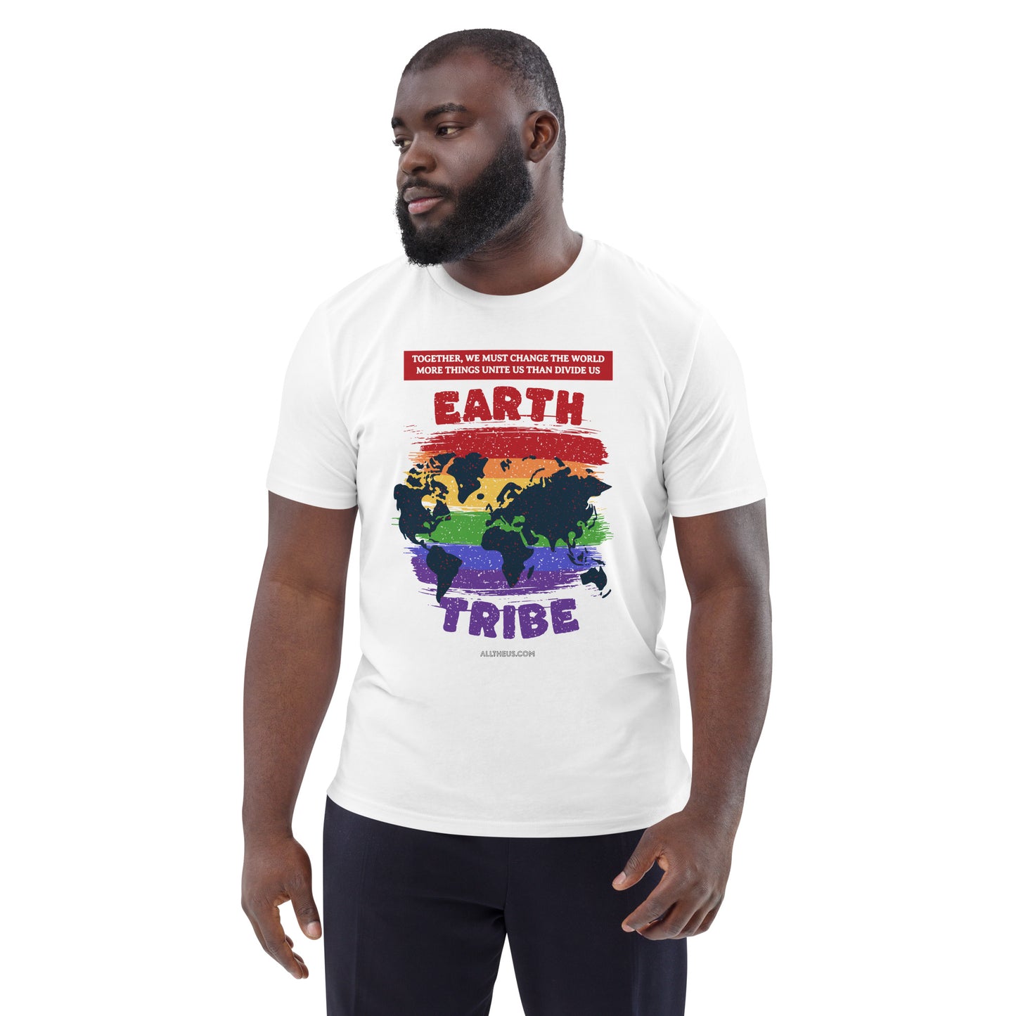 Unisex organic cotton t-shirt - Earth Tribe 2024