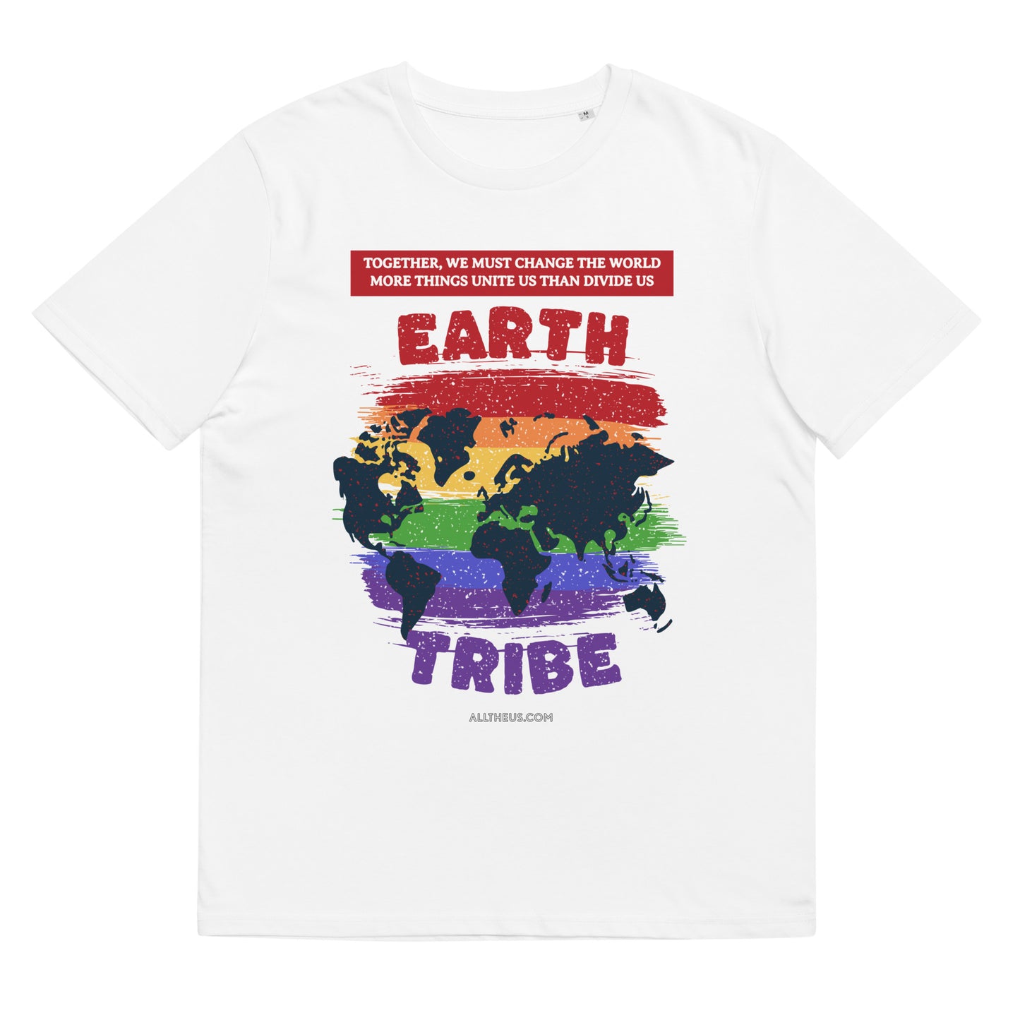 Unisex organic cotton t-shirt - Earth Tribe 2024