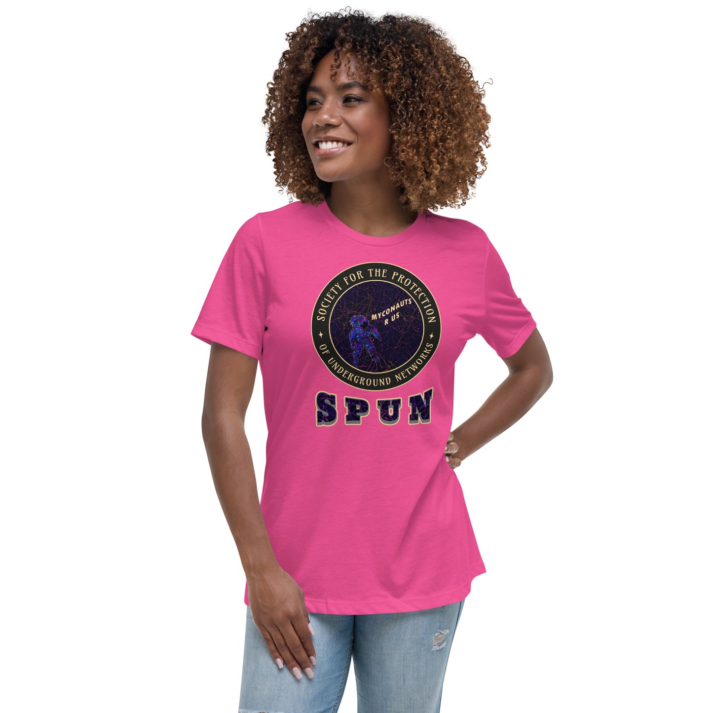 Women's Relaxed T-Shirt - Myconauts R Us