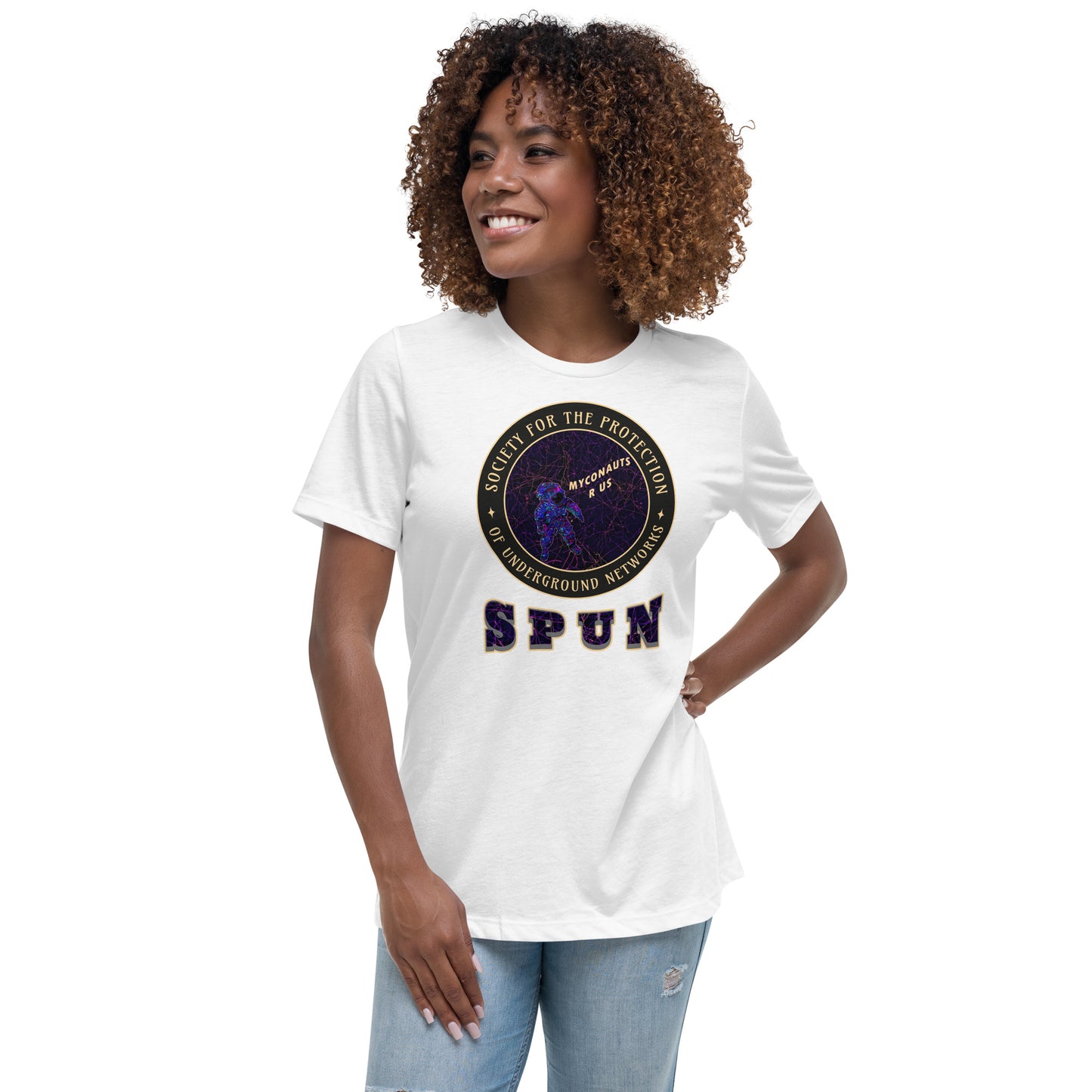 Women's Relaxed T-Shirt - Myconauts R Us
