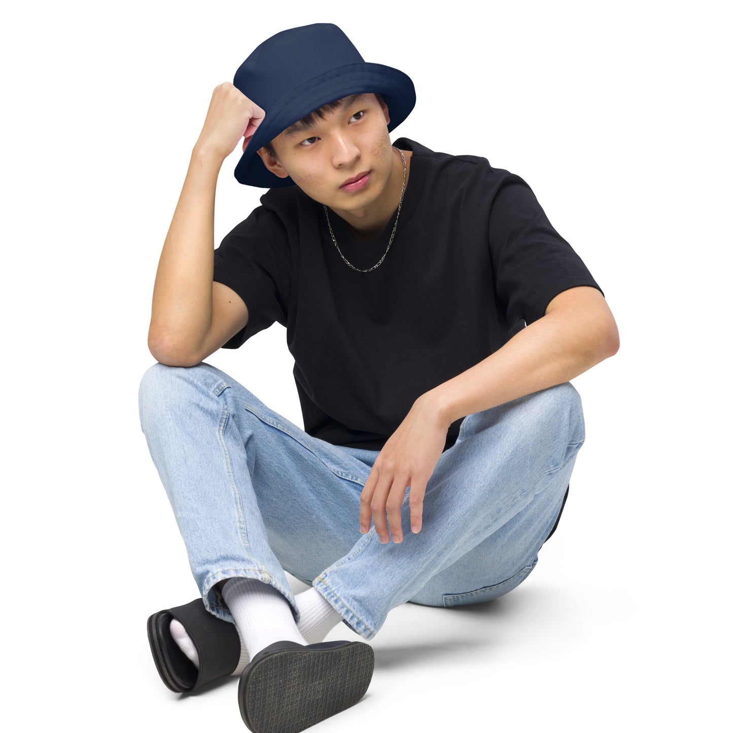 Reversible bucket hat - Wild World w Scott Solomon
