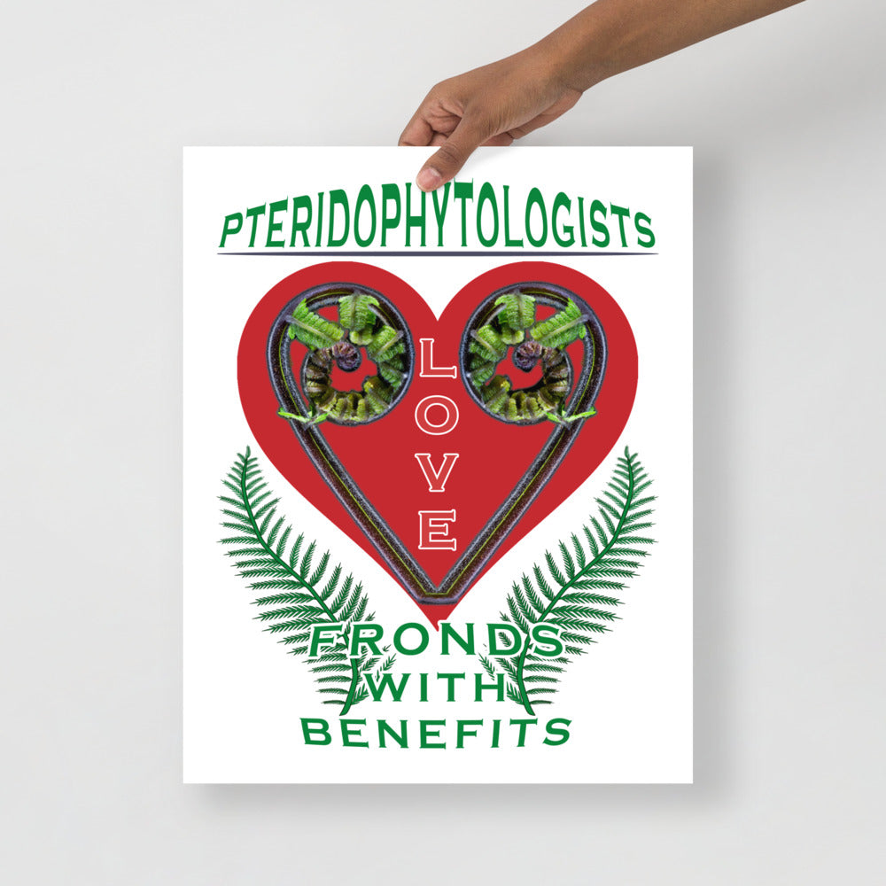 Poster - Fern Fanciers Love Fronds With Benefits