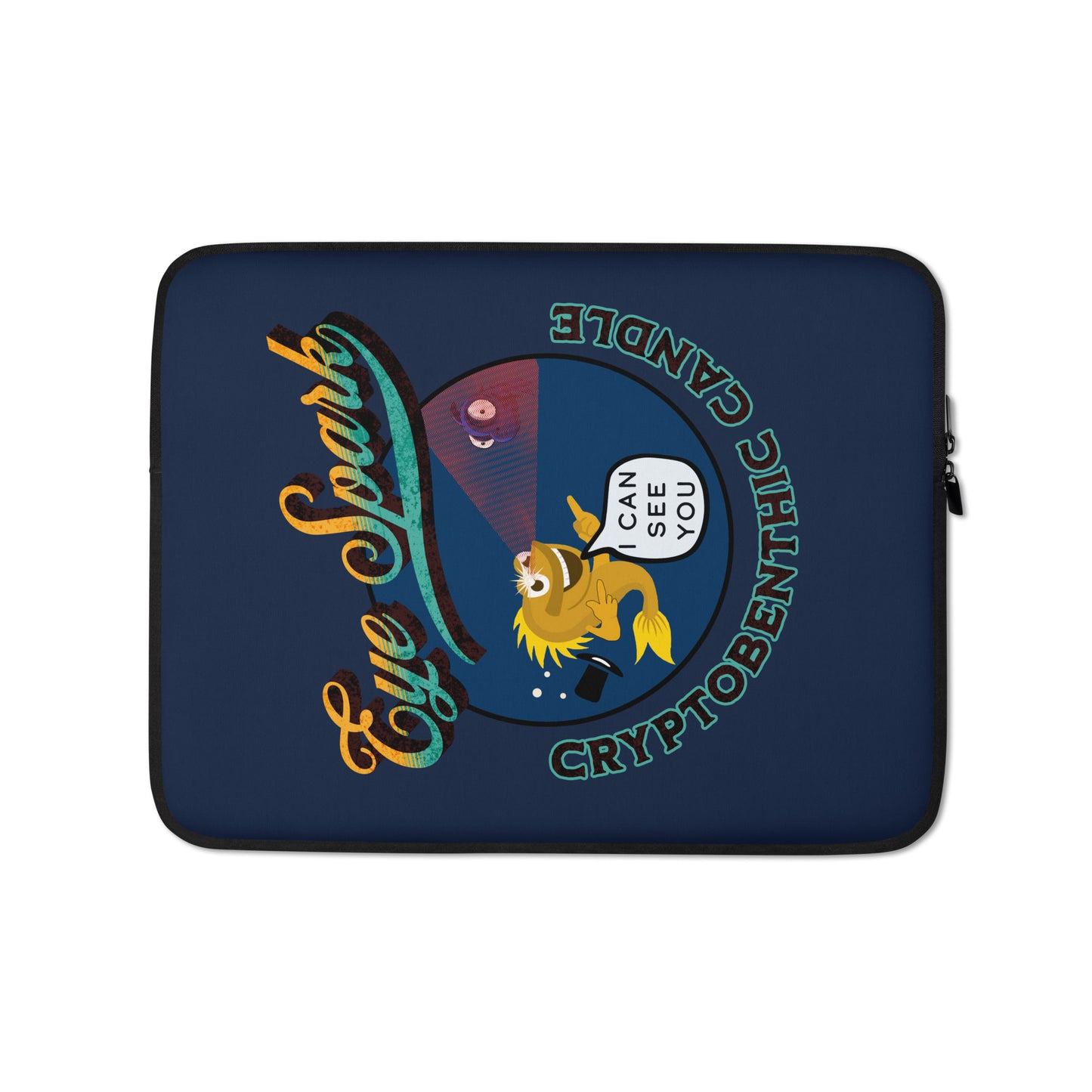 Laptop Sleeve - A Top Hat and a Triplefin Eye Twinkle?