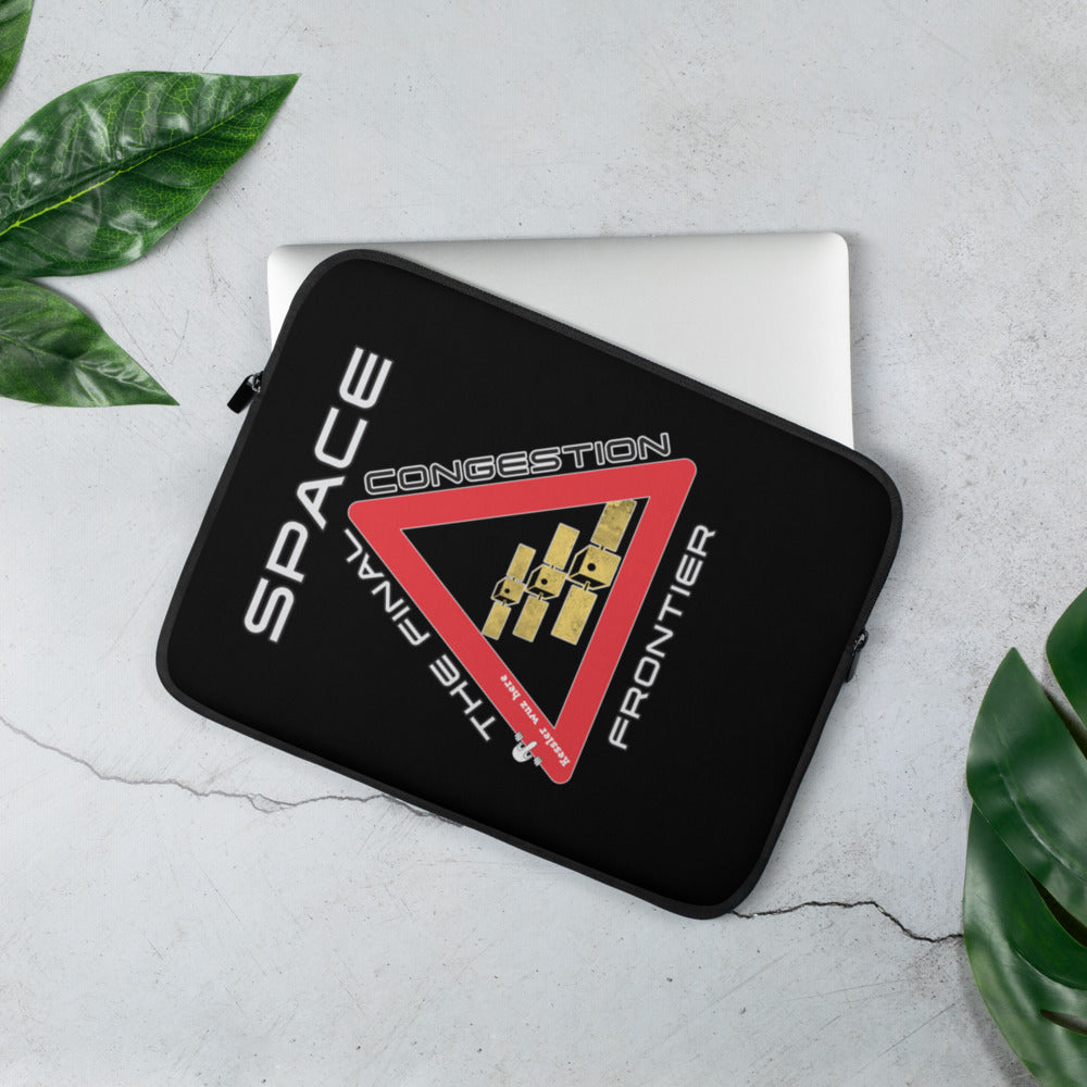 Laptop Sleeve - Space, The Final - Congestion - Frontier?