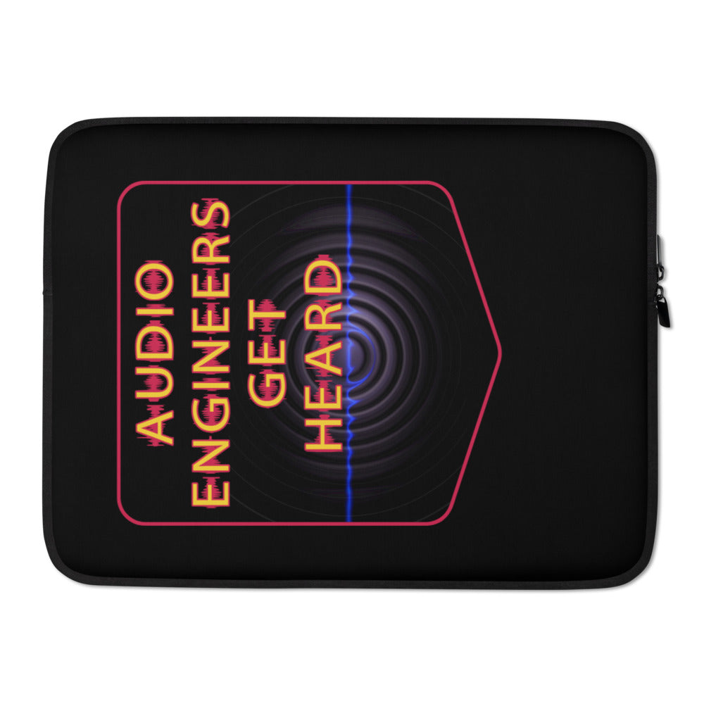 Laptop Sleeve - Audio Engineers Get Heard