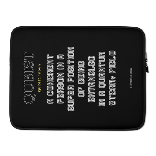 Laptop Sleeve - Qubist Defined Superposition B