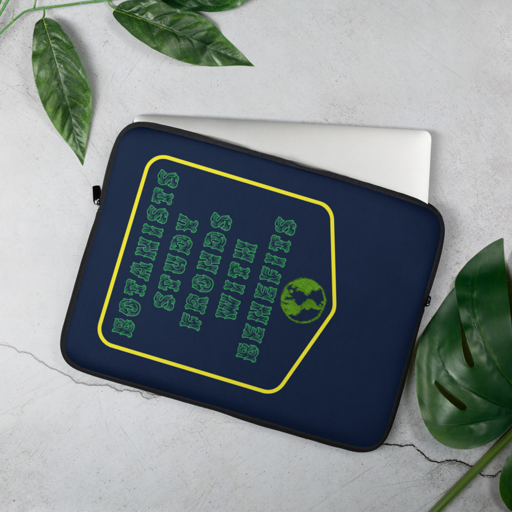 Laptop Sleeve - Botanists Study Fronds With Benefits