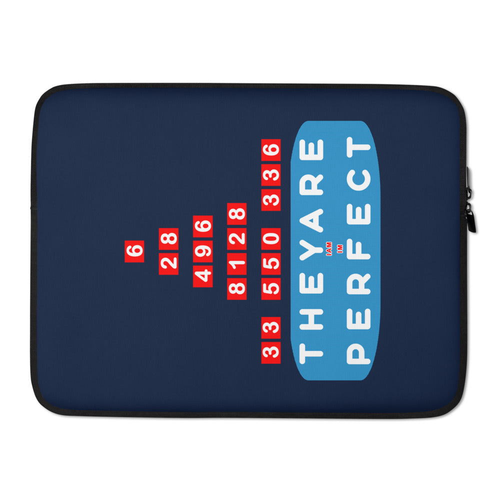Laptop Sleeve - Perfect Numbers, Imperfect Us?