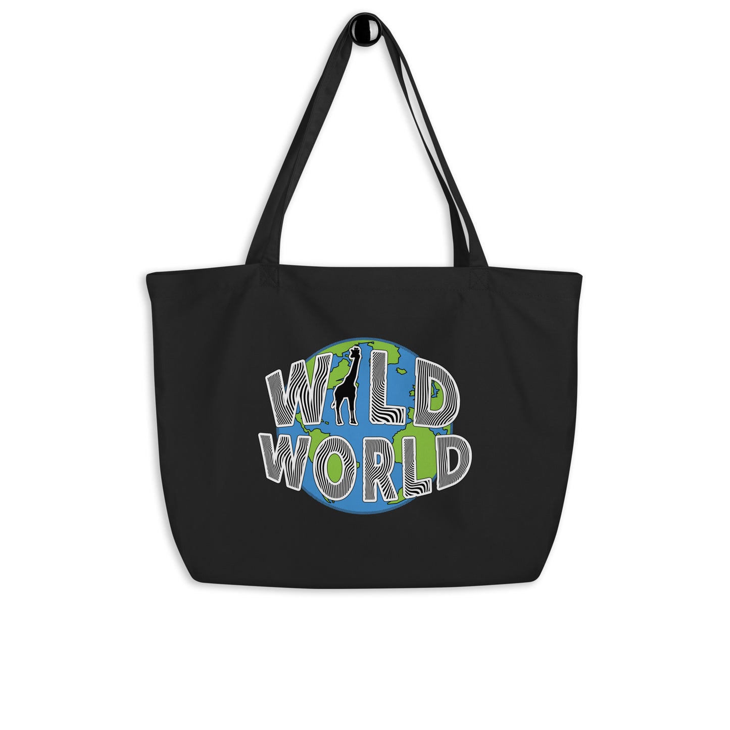 Tote bag (Large Organic) - Wild World w Scott Solomon